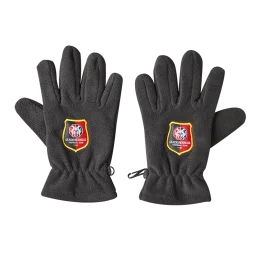 GANTS POLAIRE NOIR LOGO