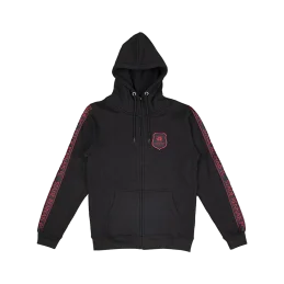 VESTE NOIRE LOGO ROUGE JUNIOR