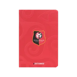 BLOC NOTE MOTIF ROUGE