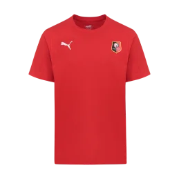 T-SHIRT COTON ROUGE PUMA