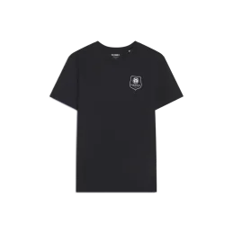 T-SHIRT NOIR FILET DOS ADULTE