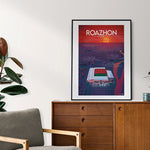 AFFICHE ROAZHON PARK VUE DU CIEL A2