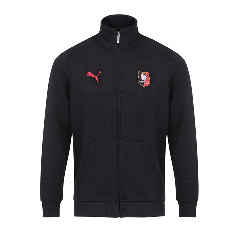 VESTE COL NOIRE ADULTE