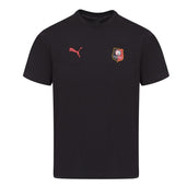 T-SHIRT LOGO SRFC NOIR ADULTE