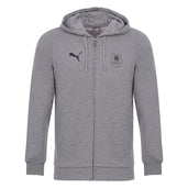 VESTE À CAPUCHE GRISE ADULTE