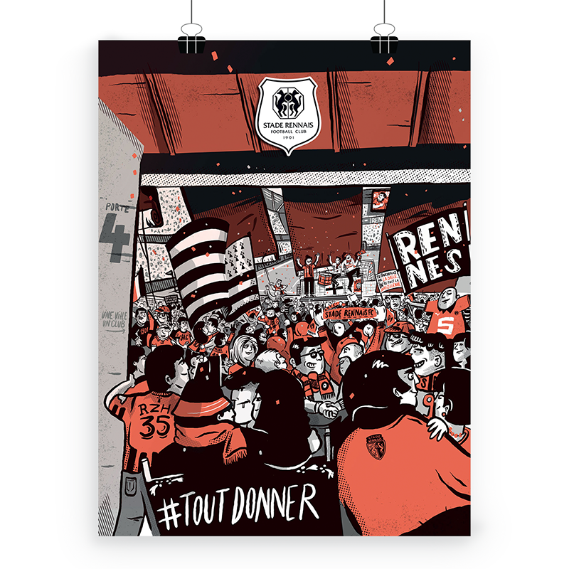 AFFICHE COLLECTOR TOUTDONNER