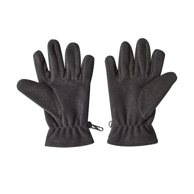 GANTS POLAIRE NOIR LOGO