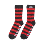 CHAUSSETTE PILOU ROUGE ET NOIR