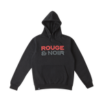 SWEAT NOIR "ROUGE ET NOIR" ADULTE