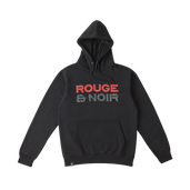 SWEAT NOIR "ROUGE ET NOIR" ADULTE