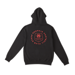 SWEAT NOIR LOGO ROUGE JUNIOR