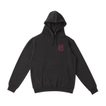 SWEAT NOIR LOGO ROUGE JUNIOR