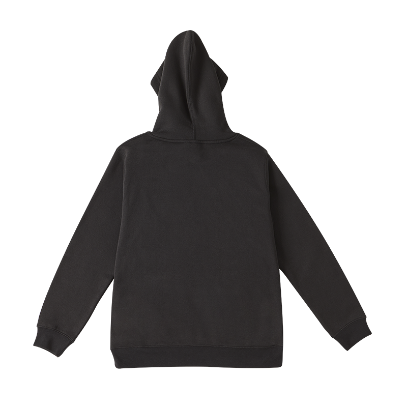 SWEAT NOIR LOGO QUADRI JUNIOR