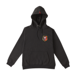 SWEAT NOIR LOGO QUADRI JUNIOR