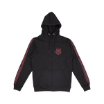 VESTE NOIRE LOGO ROUGE JUNIOR