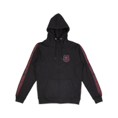 VESTE NOIRE LOGO ROUGE JUNIOR