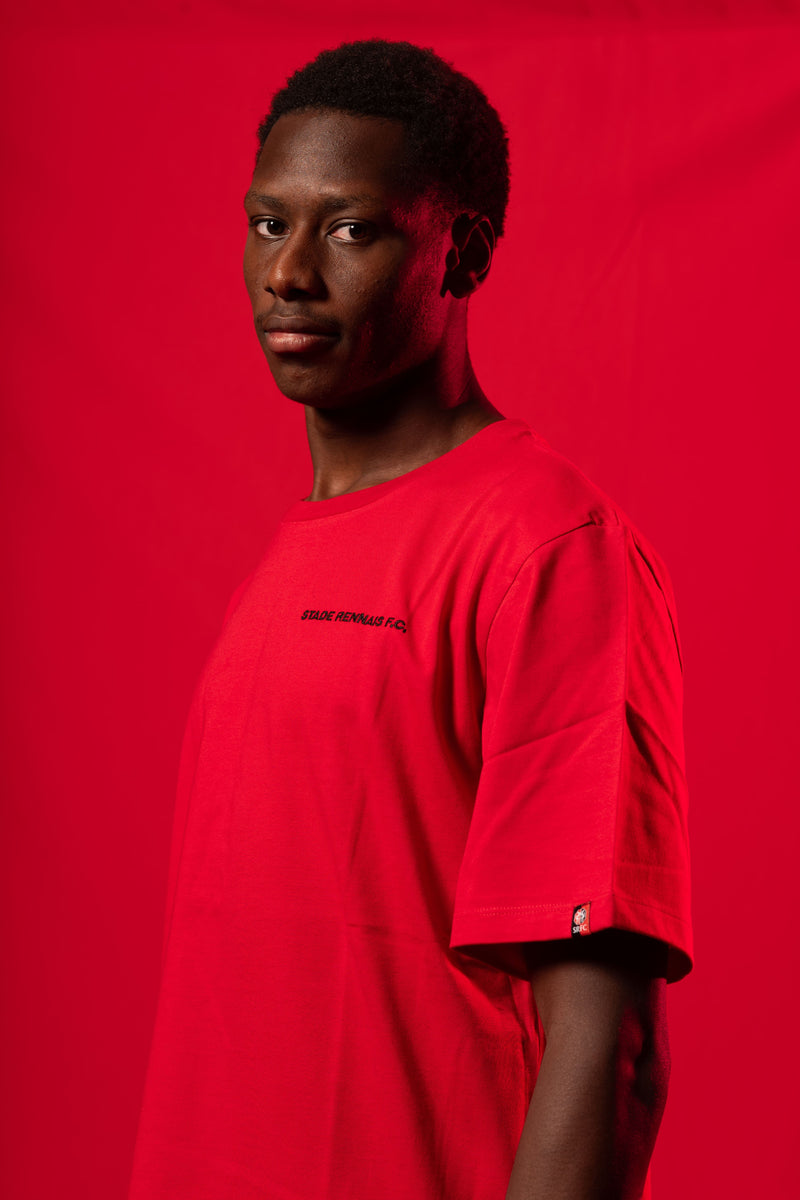 T-SHIRT ROUGE STADE RENNAIS FC