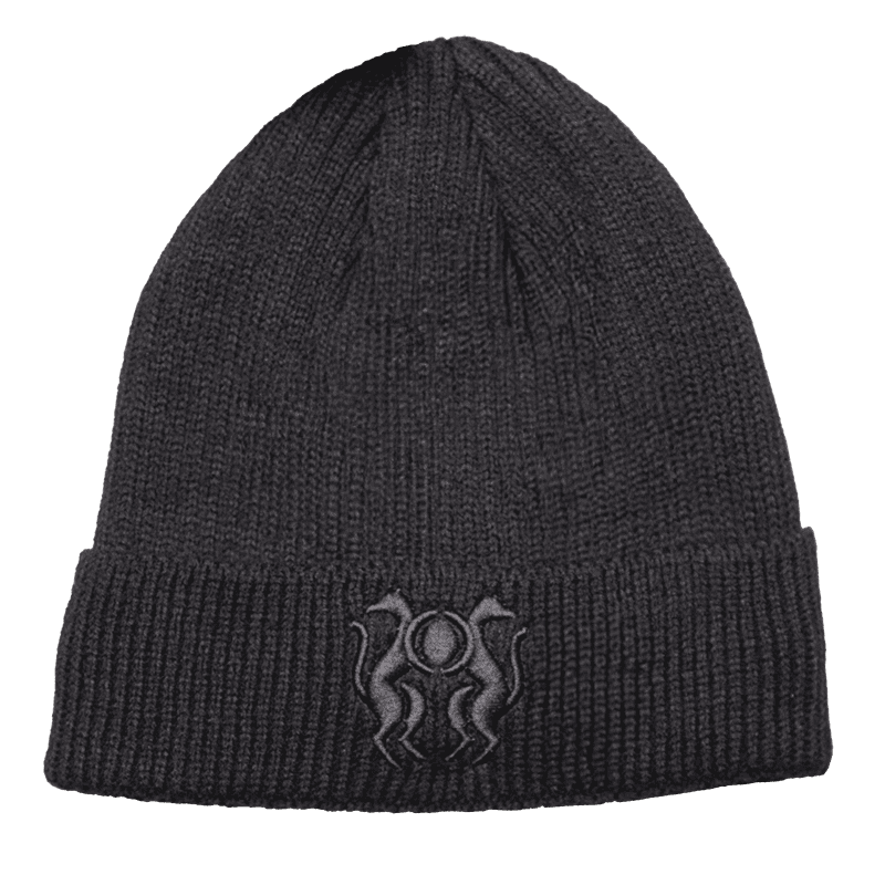 BONNET NOIR LOGO HERMINE