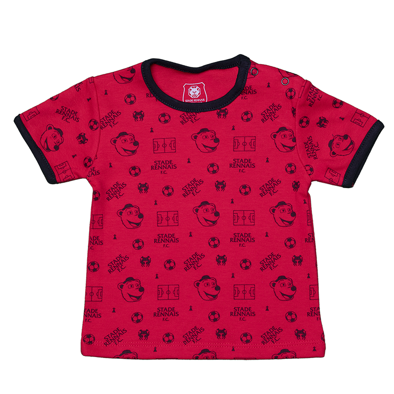 T-SHIRT BEBE ROUGE
