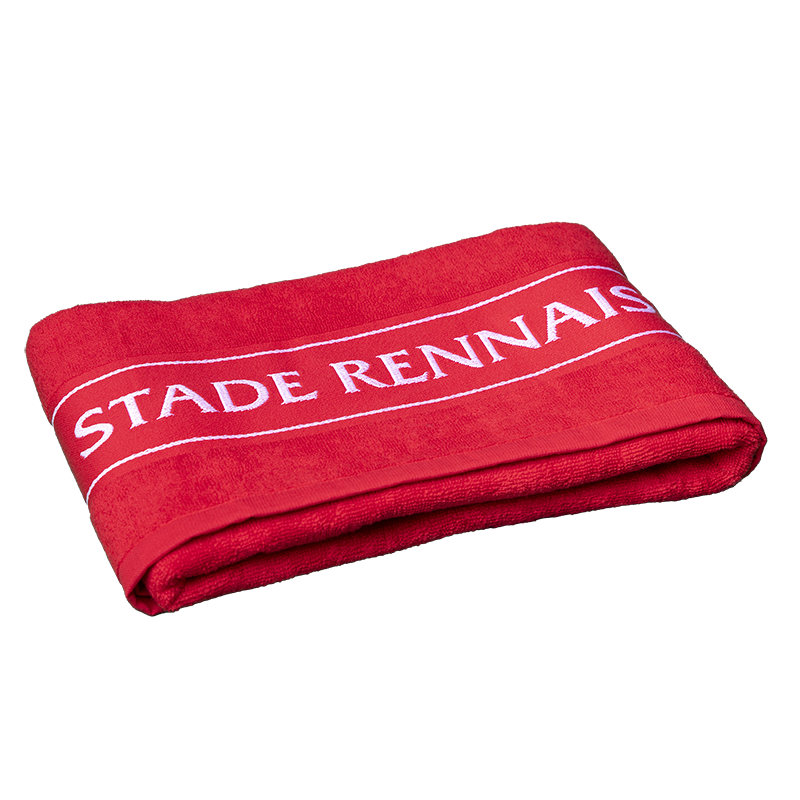 SERVIETTE DE BAIN ROUGE