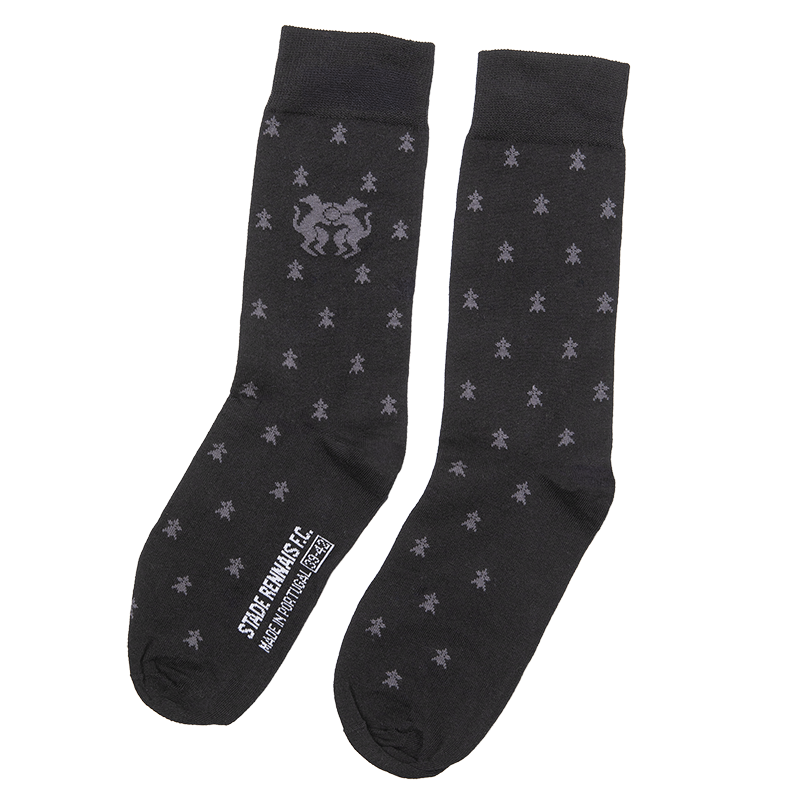 CHAUSSETTE NOIRE HERMINE SRFC