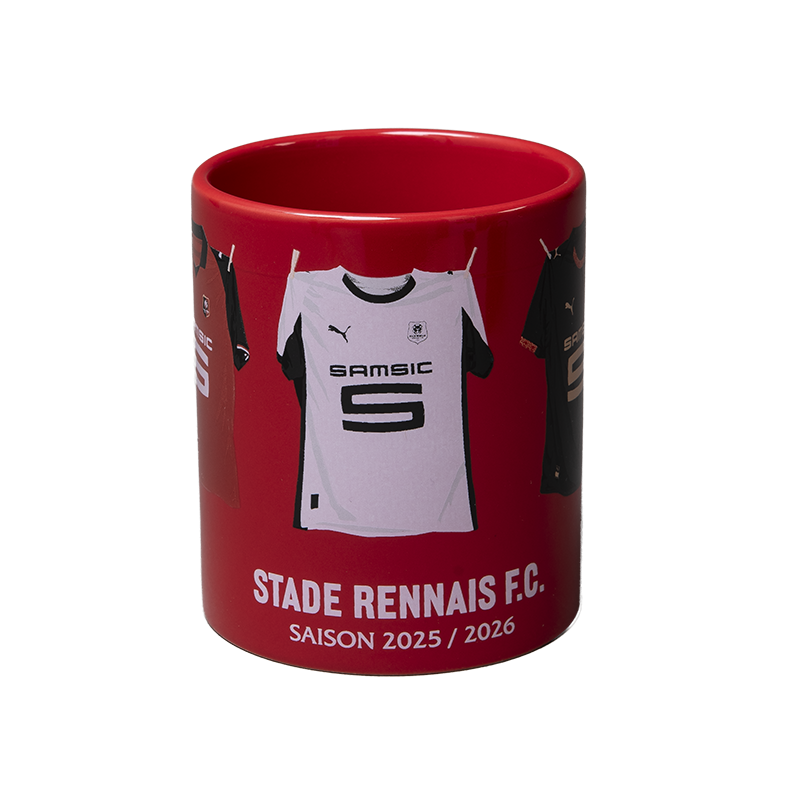 MUG ROUGE MAILLOTS