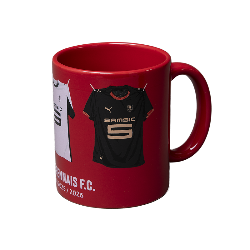 MUG ROUGE MAILLOTS