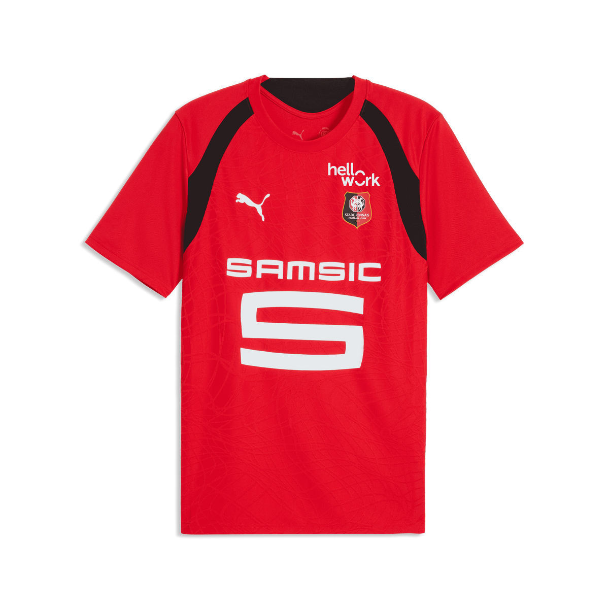 MAILLOT TRAINING PRO ROUGE JUNIOR 2026-2027