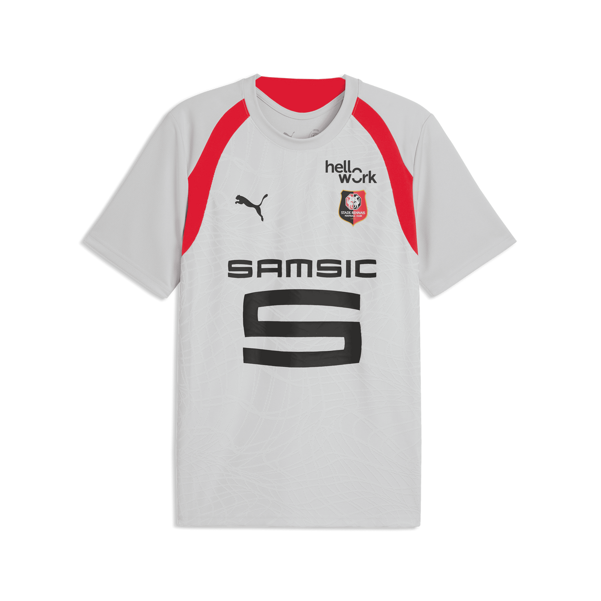 MAILLOT TRAINING PRO GRIS JUNIOR 2026-2027