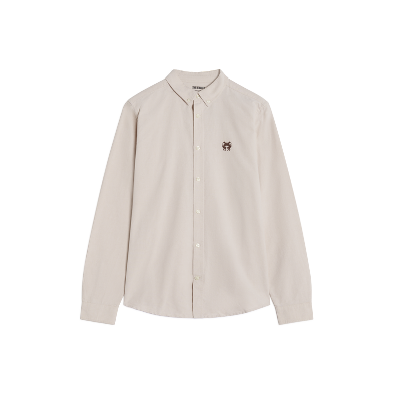 CHEMISE BEIGE HERMINE ADULTE