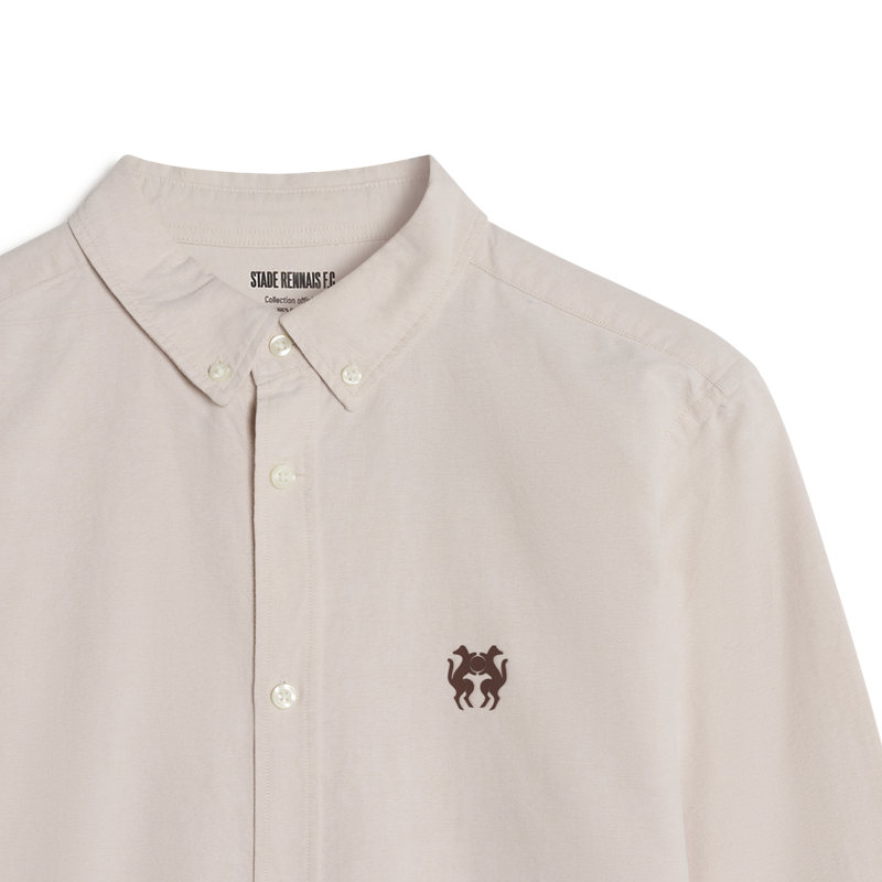 CHEMISE BEIGE HERMINE ADULTE