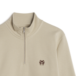 SWEAT HERMINE BEIGE ADULTE