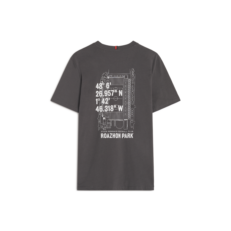 T-SHIRT GRIS ROAZHON PARK GPS ADULTE