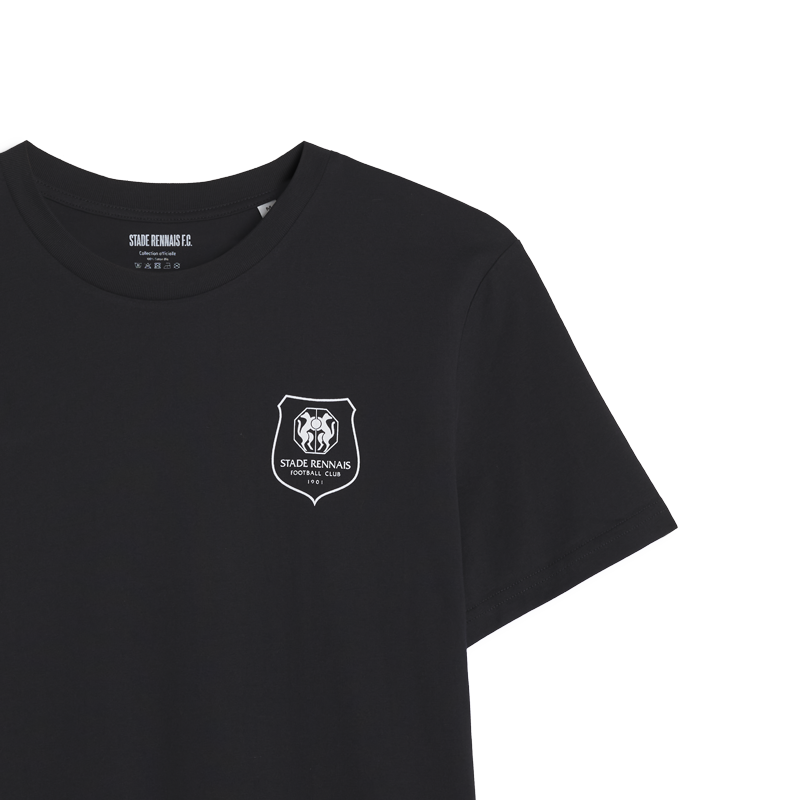 T-SHIRT NOIR FILET DOS ADULTE