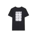 T-SHIRT NOIR FILET DOS JUNIOR