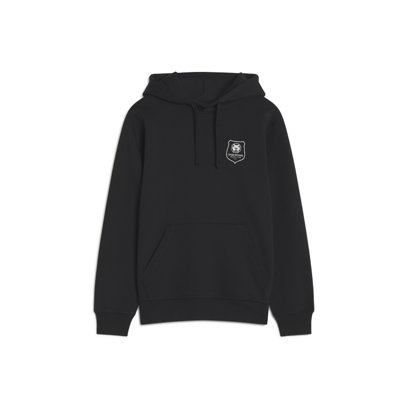 SWEAT NOIR FILET DOS ADULTE