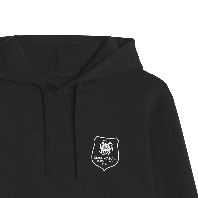 SWEAT NOIR FILET DOS ADULTE