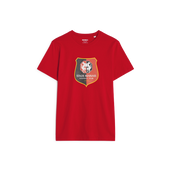 T-SHIRT ROUGE LOGO JUNIOR