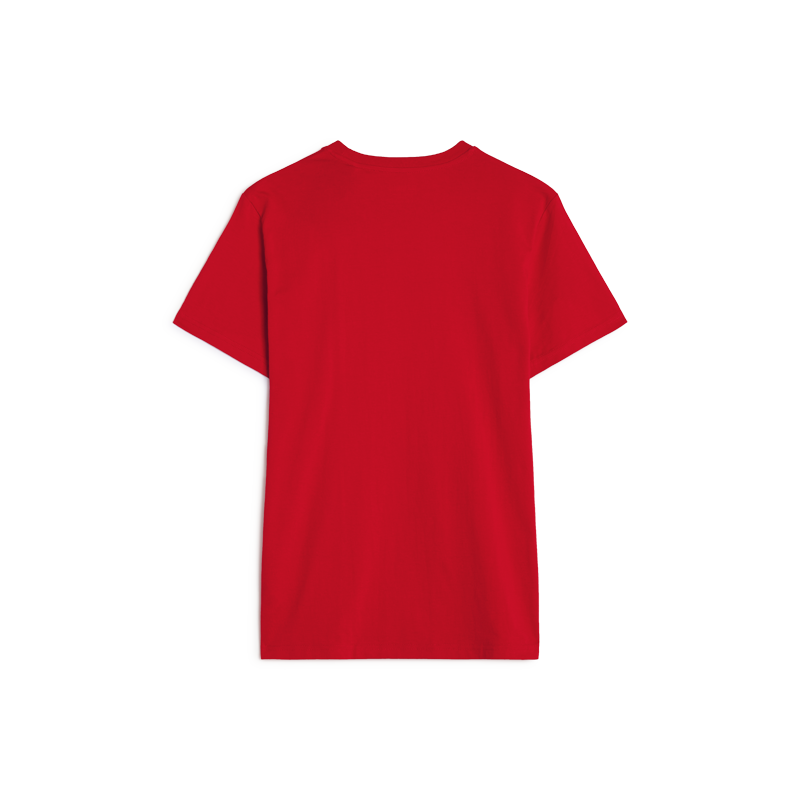 T-SHIRT ROUGE LOGO JUNIOR
