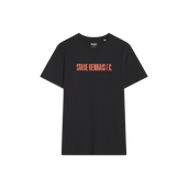 T-SHIRT NOIR SRFC ROUGE ADULTE